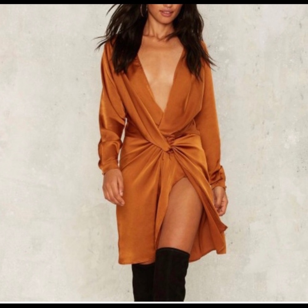 Nasty gal stage night mini dress NWT